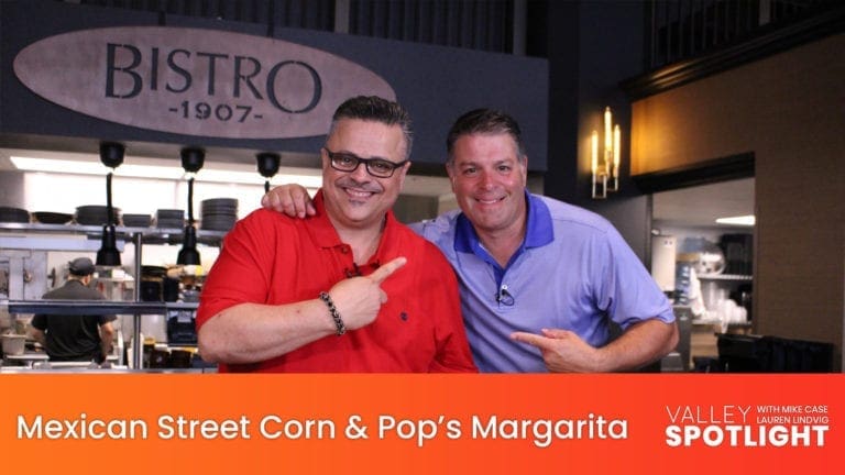 Mexican Street Corn & Pop’s Margarita